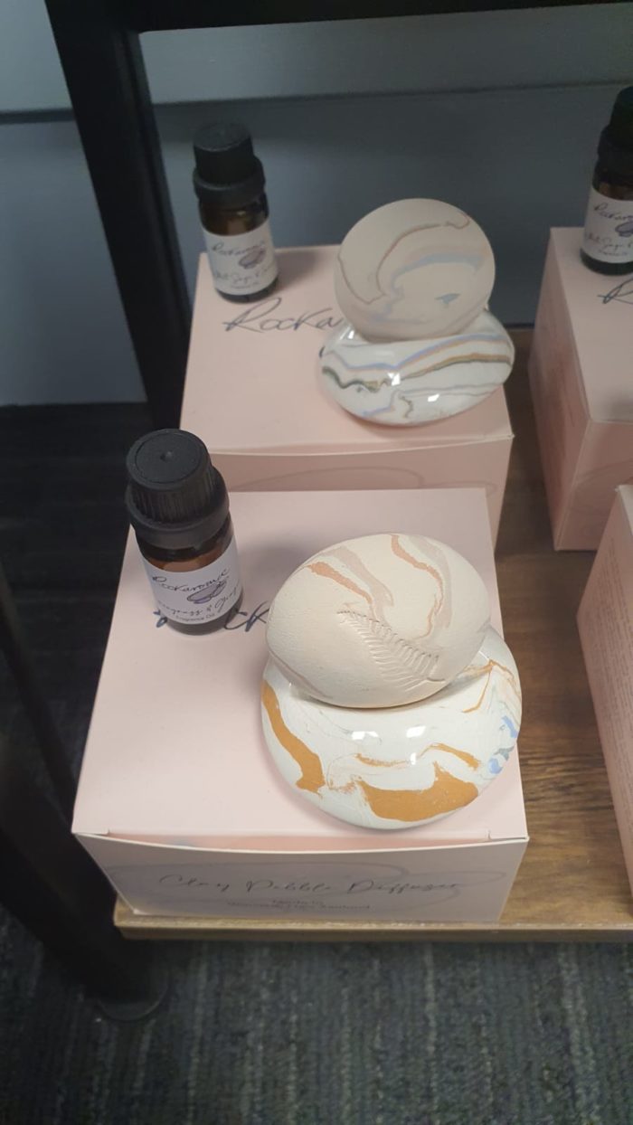 Rockaroma Clay Drop Dish Diffuser Sets